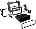 Metra 99-2006G Single or Double DIN Installation Kit for Select 2003-2006 Cadillac CTS/SRX Vehicles  (Gray)
