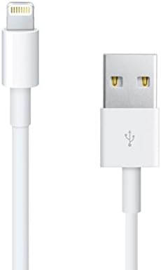[SET OF THREE] iPhone Charger Lightning to USB Cable (3ft) for iPhone 6s 6 Plus 5s 5c 5, iPod Touch 5th Gen / 6th Gen / Nano 7th Gen / iPad / iPad Mini (White) - FLVX