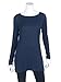 Michael Stars Women's Boat Neck Long Sleeve Slub Tunic