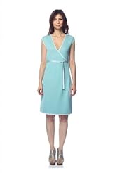 Silk Wrap  Dress With a Sash 