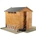 Kitchen & Housewares : 2.44m x 1.83m (8' x 6') Waltons Security Shed Heavy Duty Apex