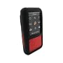 i-nique Tuff-Luv Twin Skin Combo Silicone Skin Case + Belt Clip For Sony Walkman - NIGHT STALKER - Black/Red (NWZ-S515 / NWZ-S615 series)