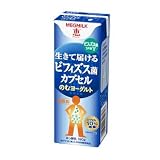 恵 megumi 生きて届けるビフィズス菌カプセルのむヨーグルト 190g×18本セット≪クール便発送≫