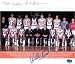 Willis Reed & Red Holtzman autographed 8x10 photo page of the 1969 New York Knicks