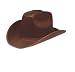 16380 Adult Permalux Costume Cowboy Hat