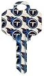 Tennessee Titans Schlage SC1 House Key