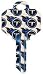 Tennessee Titans Schlage SC1 House Key