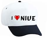 I Love Niue White Cap