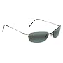 Maui Jim Titanium Elite Sunglasses - Paradise - Gunmetal Frame w\ Neutral Grey Lens - 506-02