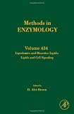 Lipidomics and Bioactive Lipids: Lipids and Cell Signaling, Volume 434 (Methods in Enzymology)