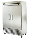 Solid Door Refrigerator/Freezer, 2 Door, 46 Cu. Ft., S/S