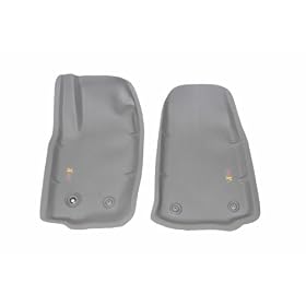 Nifty 400001 Catch-All Xtreme Black Front Floor Mats - Set of 2