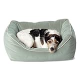 IMAGE OF Cozy Cuddler Orthopedic Pet Bed - Olive, Large (60-80 lbs.) - Frontgate Dog Bed