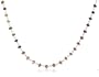 14k Yellow Gold Multi-Tourmaline Necklace, 52"