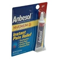 ANBESOL MAXIMUM STRENGTH GEL .25 OZ TUBE