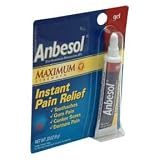 ANBESOL MAXIMUM STRENGTH GEL .25 OZ TUBE