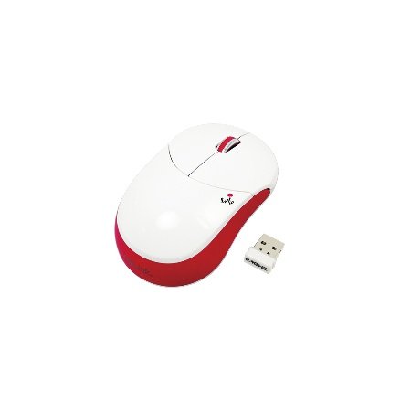 LogiLink Maus ID0076 Smile Optisch Mini Funk Maus (2,4GHz, 1000dpi) rot Preisvergleich