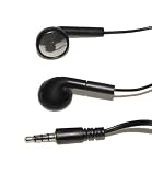 1 X Stereo Headset mit Mikrofon - Ohrhörer, Kopfhörer in SCHWARZ