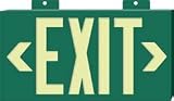 NMC Sngl Face Wall Mnt Grn Globrite Exit