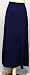Long Flared Skirt, Navy Blue