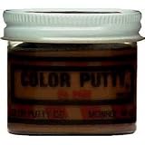 6 Pack Color Putty 140 3.68oz Oil Based Wood Filler Putty - Briarwood