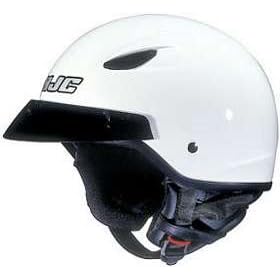 Click here to buy HJC CL-21 CL21 CRUISER WHITE MOTORCYCLE Open-Face-Helmet by HJC Helmets.
