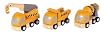 PLANTOYS 13560470 - Strassenbau LKWs