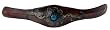 Genuine Leather Bracelet - Length: 6.5" - Width: 35 mm Dark Brown