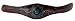 Genuine Leather Bracelet - Length: 6.5" - Width: 35 mm Dark Brown