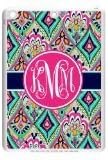 Hot Pretty Floral Jewels Monogrammed Luxury Cover Case For IPad air (Ipad 5)(White) with Best Plastic ALL MY DREAMS