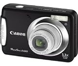 CANON PowerShot A480 - black Including batteries Digital camera Compact camera