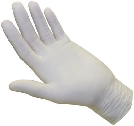 Latex Powder Free Glove - 4.5 mil Thick, 9.5" Length - 100 Gloves / Box - Size Large