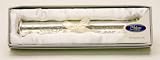 Silverplated Christening Day Certificate Holder/ New