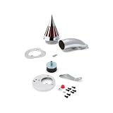 Honda VTX 1300 VTX1300 (All Years) Cruiser High Quality Chrome Billet Aluminum Cone... by KapscoMoto