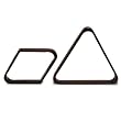 Mahogany Triangle and Diamond Billiard Ball Racks by Felson Billiard Supplies