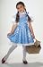 Wizard of Oz - Sequin Dorothy Deluxe Child Halloween Costume Size 8-10 Medium