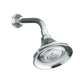 KOHLER K-444-BV Memoirs Multifunction Showerhead, Vibrant Brushed Bronze