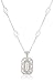Amazon Collection S&G Sterling Silver and 14k Yellow Gold Gemstone Necklace (0.12 cttw, I-J Color, I2-I3 Clarity), 18
