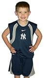 New York Yankees Sleeveless Tank And Short Set