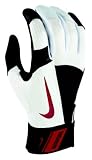 Nike GB0306 Diamond Elite Show Batting Gloves - Black/White