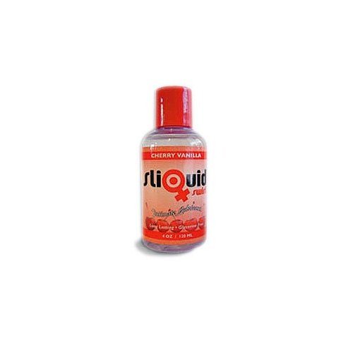 Sliquid Swirl Cherry Vanilla Intimate Lubricant 4 oz.