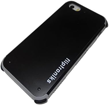 Iphone 5s Case - Fliptroniks Rhino Series Slim Case in Black for Apple Iphone 5s