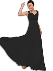 Sequined Fitted Chiffon Evening Dress/Prom Dress 