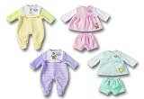Zapf Creation My Little Baby Born - 32cm Dress with bow and patch-pocket - Blue