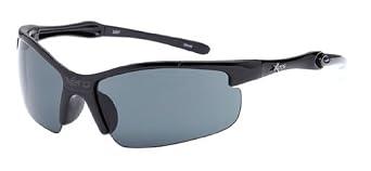Click here to buy Mens Sports Sunglasses - Golf Baseball - Black 5297 by SharpShades.