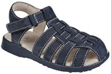 Pediped Flex * Noah -- Navy Nubuck Sandal * Flexible Rubber-Soled Shoes!