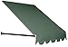 Awntech 5-Feet Dallas Retro Window/Entry Awning, 44 by 36-Inch, Navy/Gray/White