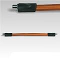 SAT Fensterdurchf�hrung f�r Koaxkabel, F-Kupplung auf F-Kupplung, Flach-Kabel, extrem flach (Folie)