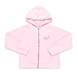 Antigua Georgia Tech Girl's Pink Lucky Long Sleeve Fleece Hoody