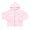 Antigua Georgia Tech Girl's Pink Lucky Long Sleeve Fleece Hoody (Medium)